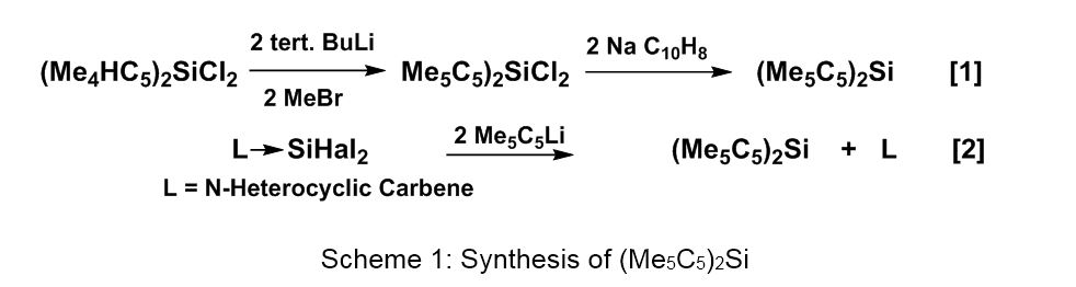 Synthesis of Me<sub>5</sub>C<sub>5</sub>)<sub>2</sub>Si