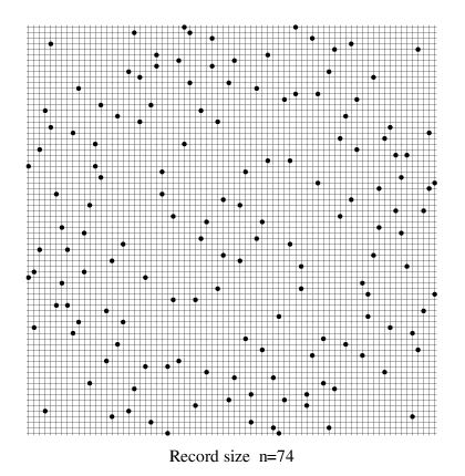 new record holder of grid size 74