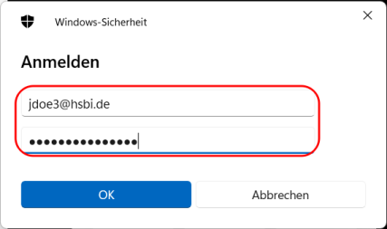 Windows Sicherheit Angehrige anderer Hochschulen